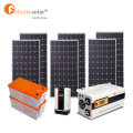 Complete package 5kw 10kw solar off grid power storage battery system 6kw PV plant for sale